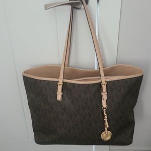 MICHAEL KORS Jet Set large Travel Tote